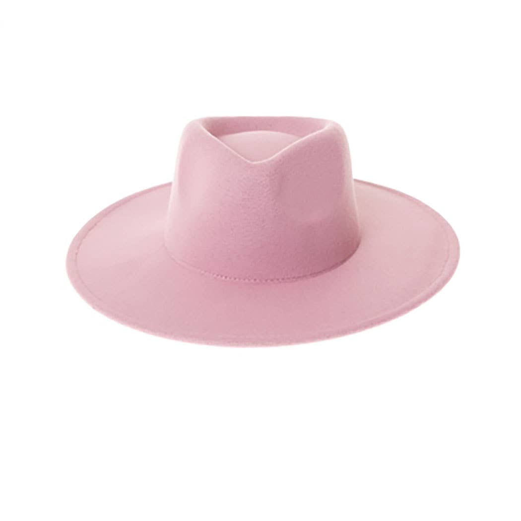 Children's Felt Rancher Hat with Adjustable Drawstring