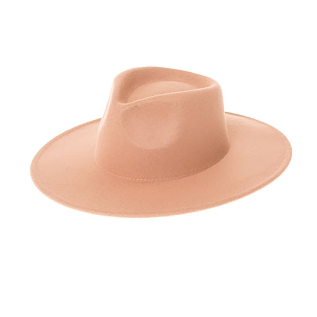Children's Felt Rancher Hat with Adjustable Drawstring